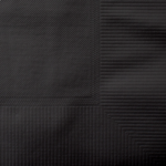 [1,000 ct] 10" x10" Premium Beverage Napkins, Black - Image 5