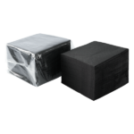 [1,000 ct] 9.5" x9.5" Beverage Napkins, Black - Image 5