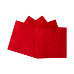 [1,000 ct] 9.5" x9.5" Beverage Napkins, Red - Image 6