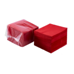 [1,000 ct] 9.5" x9.5" Beverage Napkins, Red - Image 5