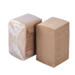 [4,000 ct] 9" x9" Beverage Napkins, Kraft - Image 2