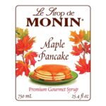 Monin Maple Pancake Syrup - Bottle (750mL) - Image 2
