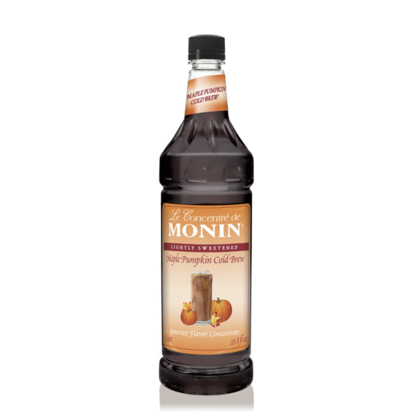 Monin Maple Pumpkin Cold Brew Concentrate - Bottle (1L)