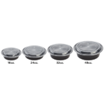 [150 sets] 48 oz PP Plastic Microwavable Round Food Containers & Lids (Black) - Image 8