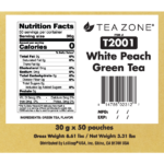 White Peach Green Tea - Case of 50 bags - Image 2