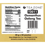 Osmanthus Oolong Tea - Case of 50 bags - Image 4