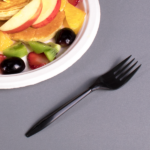 [1,000 ct] PP Plastic Medium Weight Forks Bulk Box, Black - Image 3