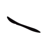 [1,000 ct] PP Plastic Medium Weight Knives Bulk Box, Black - Image 5