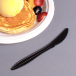 [1,000 ct] PP Plastic Medium Weight Knives Bulk Box, Black