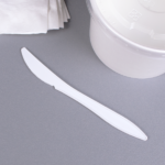 [1,000 ct] PP Plastic Plastic Medium Weight Knives, White - Image 4