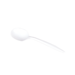 [1,000 ct] PP Plastic Medium Weight Soup Spoons, White - Image 5