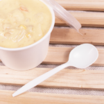 [1,000 ct] PP Plastic Medium Weight Soup Spoons, White