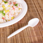 [1,000 ct] PP Plastic Medium-Heavy Weight Tea Spoons Bulk Box, White