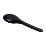 [1,000 ct] Med-Heavy Weight Asian Soup Spoon, Black - Image 7