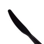 [1,000 ct] PS Plastic Extra Heavy Weight Knives, Black - Image 3