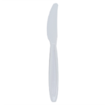 [1,000 ct] PS Plastic Extra Heavy Weight Knives, White - Image 2