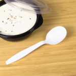 [1,000 ct] PS Plastic Extra Heavy Weight Soup Spoons, White