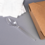 [1,000 ct] PS Plastic Extra Heavy Weight Tea Spoons, Clear - Image 3