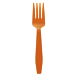 [1,000 ct] PP Plastic Extra Heavy Weight Forks, Orange - Image 5