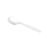 [1,000 ct] PP Plastic Extra Heavy Weight Soup Spoons, White - Image 6