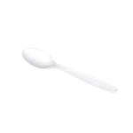 [1,000 ct] PP Plastic Extra Heavy Weight Tea Spoons, White - Image 6