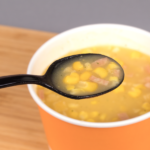 [1,000 ct] PS Plastic Medium Weight Soup Spoons Bulk Box, Black - Image 3