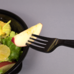 [1,000 ct] PS Plastic Medium-Heavy Weight Forks Bulk Box, Black - Image 7