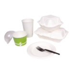 [1,000 ct] PS Plastic Medium-Heavy Weight Forks Bulk Box, Black - Image 4