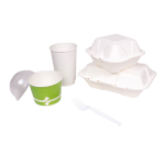 [1,000 ct] PS Plastic Medium-Heavy Weight Forks Bulk Box, White - Image 6