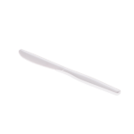 [1,000 ct] PS Plastic Medium-Heavy Weight Knives Bulk Box, White - Image 2