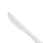 [1,000 ct] PS Plastic Medium-Heavy Weight Knives Bulk Box, White - Image 3