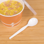 [1,000 ct] PS Plastic Medium-Heavy Weight Soup Spoons Bulk Box, White - Image 7