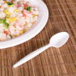 [1,000 ct] PS Plastic Medium-Heavy Weight Tea Spoons Bulk Box, White