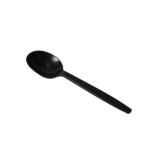 [1,000 ct] PP Plastic Premium Extra Heavy Weight Soup Spoon, Black - Image 5