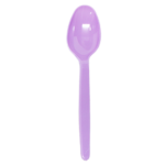 [1,000 ct] PS Plastic Heavy Weight Tea Spoons, Purple