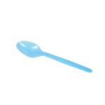 [1,000 ct] PS Plastic Heavy Weight Tea Spoons, Blue - Image 3