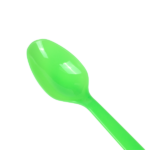 [1,000 ct] PS Plastic Heavy Weight Tea Spoons, Green - Image 4