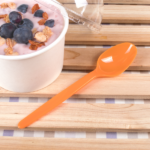 [1,000 ct] PS Plastic Heavy Weight Tea Spoons, Orange - Image 7