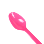[1,000 ct] PS Plastic Heavy Weight Tea Spoons, Pink - Image 4