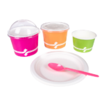 [1,000 ct] PS Plastic Heavy Weight Tea Spoons, Pink - Image 8