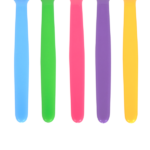 [1,000 ct] PS Plastic Heavy Weight Tea Spoons, Rainbow - Image 2