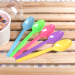 [1,000 ct] PS Plastic Heavy Weight Tea Spoons, Rainbow - Image 5