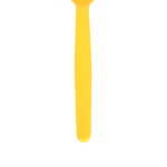 [1,000 ct] PS Plastic Heavy Weight Tea Spoons, Yellow - Image 4