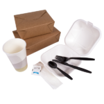 [250 sets] PS Plastic Heavy Weight Cutlery Kits with Salt and Pepper, Black - Image 11