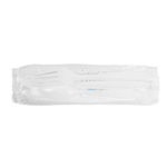 [250 sets] PS Plastic Heavy Weight Cutlery Kits with Salt and Pepper, White - Image 10