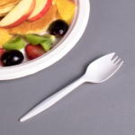 [1,000 ct] PP Plastic Medium Weight Sporks, White
