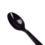[1,000 ct] PS Plastic Extra Heavy Weight Tea Spoons Wrapped, Black - Image 4