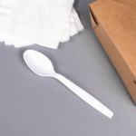 [1,000 ct] PS Plastic Extra Heavy Weight Tea Spoons Wrapped, White - Image 5