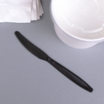 [1,000 ct] PP Plastic Heavy Weight Knives Wrapped, Black - Image 4