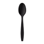 [1,000 ct] PP Heavy-Weight Tea Spoon Wrapped, Black - Image 3